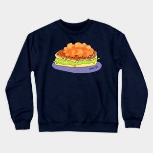 Okonomiyaki the Japanese pizza Crewneck Sweatshirt